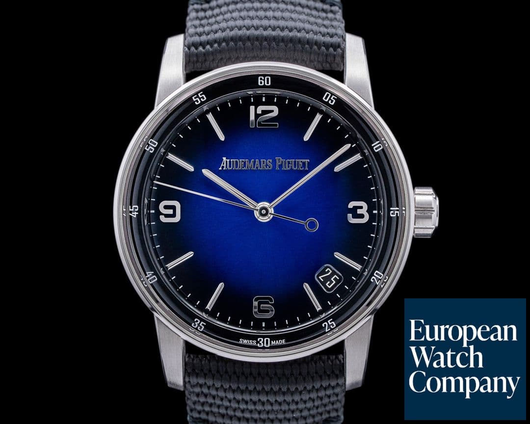 Image of Audemars Piguet Code 11:59 Automatic 18k White Gold / Blue Dial