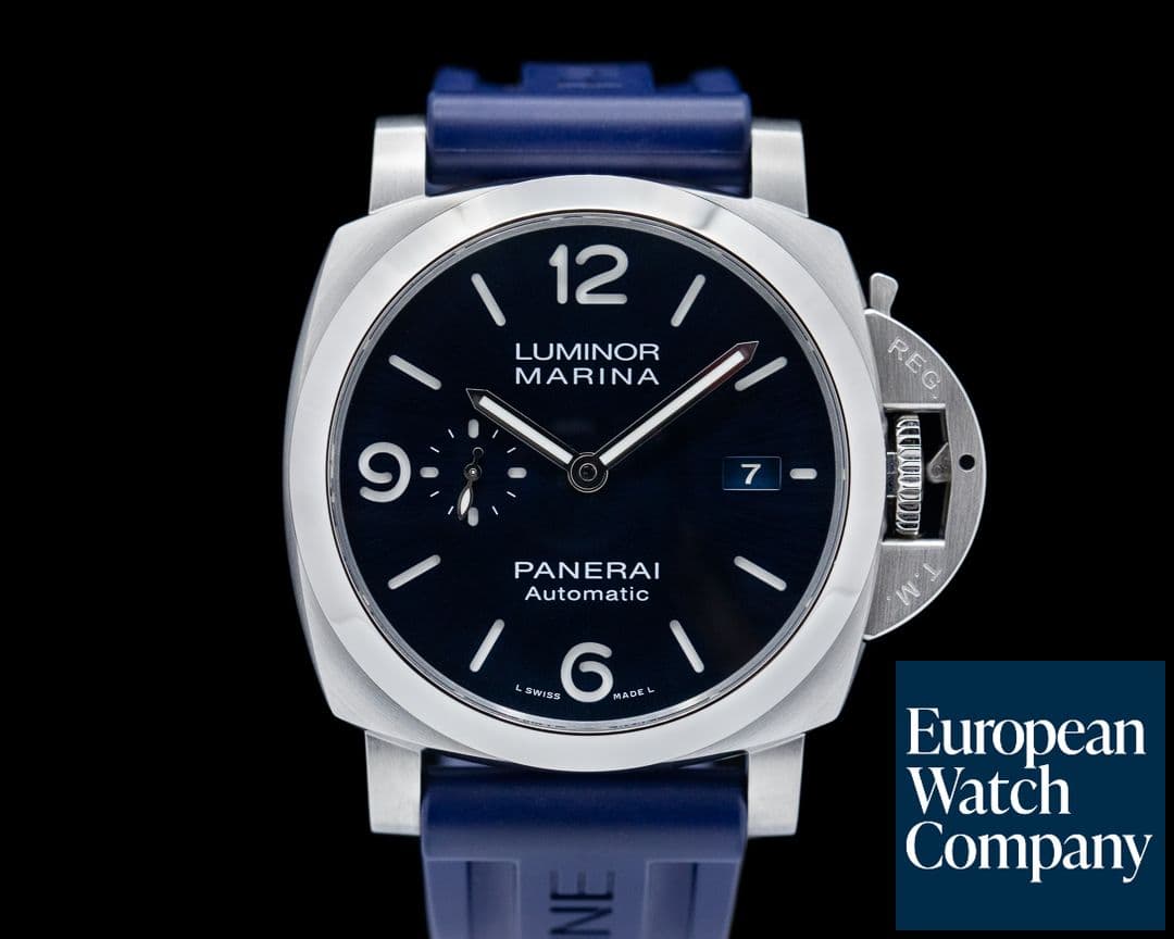 Image of Panerai Luminor Marina 1950 SS Blue Dial 44MM 2022