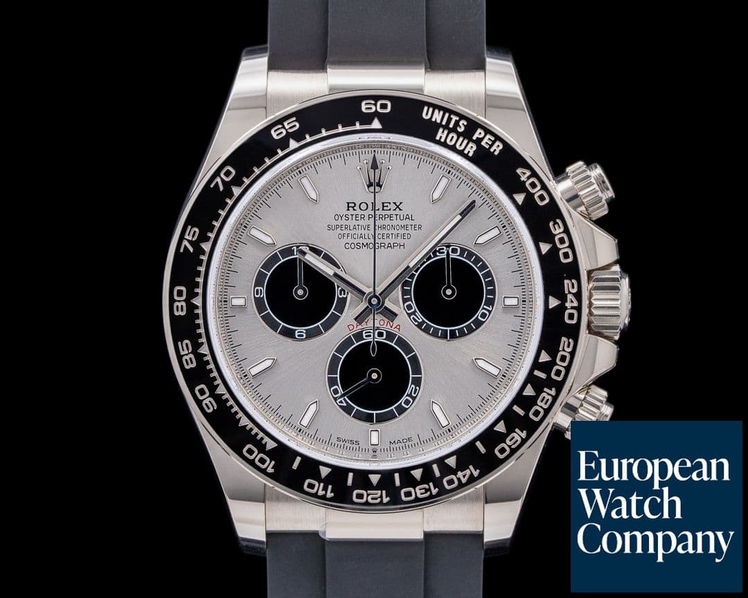 Image of Rolex Daytona 126519 18K White Gold Ceramic Oysterflex Black NEW MODEL 