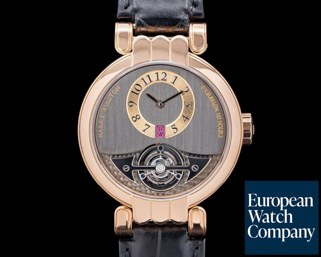 Image of Harry Winston Harry Winston x Peter Speake-Marin Excenter Tourbillon 18K RG LIMITED