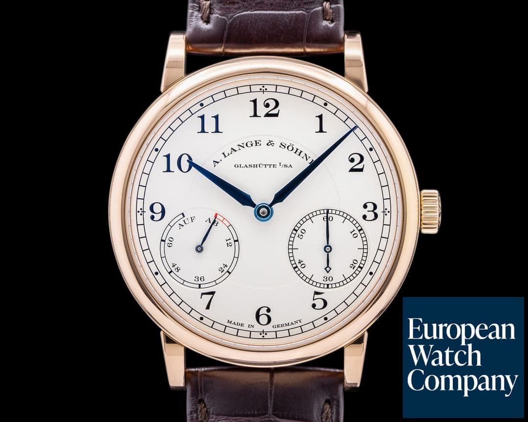 Image of A. Lange and Sohne 1815 Up & Down 234.032 18K Rose Gold 