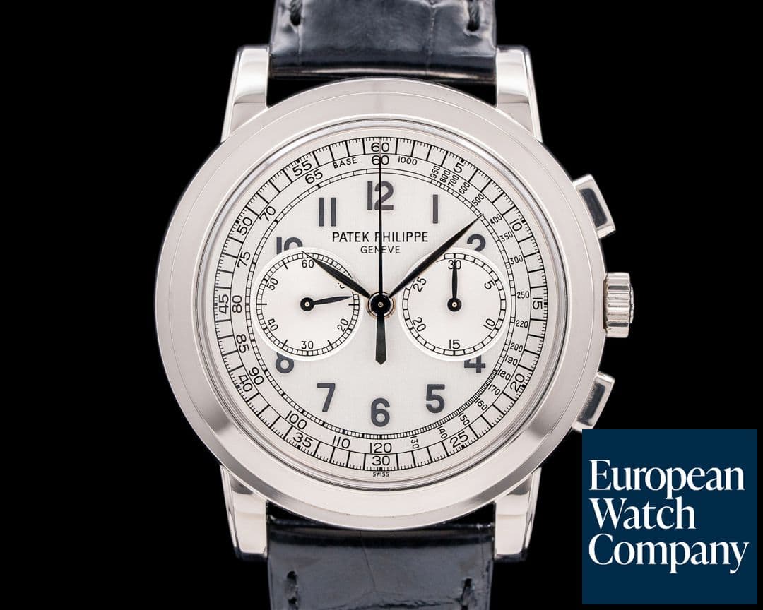 Image of Patek Philippe 5070G White Gold Chronograph SHARP