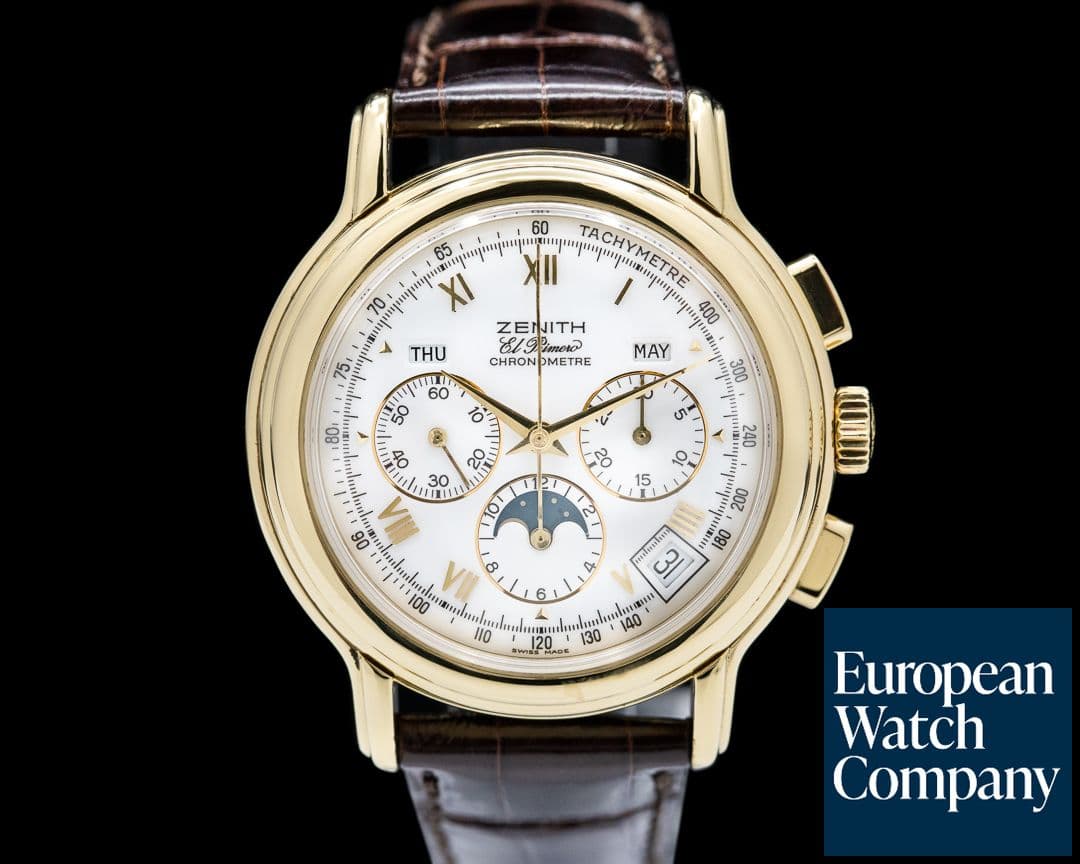Image of Zenith El Primero Chronomaster Moon 18k YG