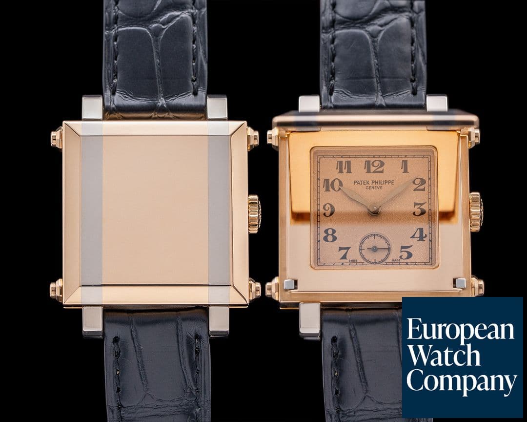 Image of Patek Philippe Cabriolet 5099 18K Rose Gold + White Gold RARE