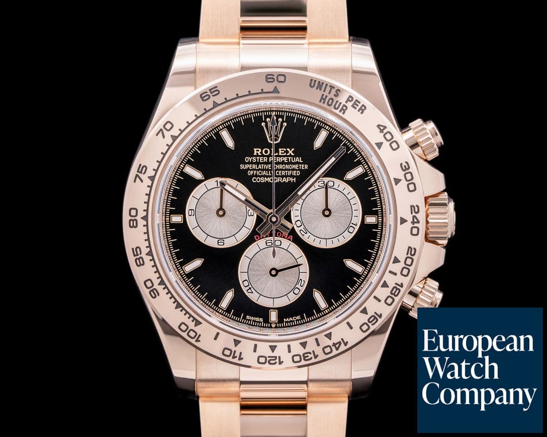 Image of Rolex Daytona 126505 18K Everose Gold / black dial UNWORN 2023