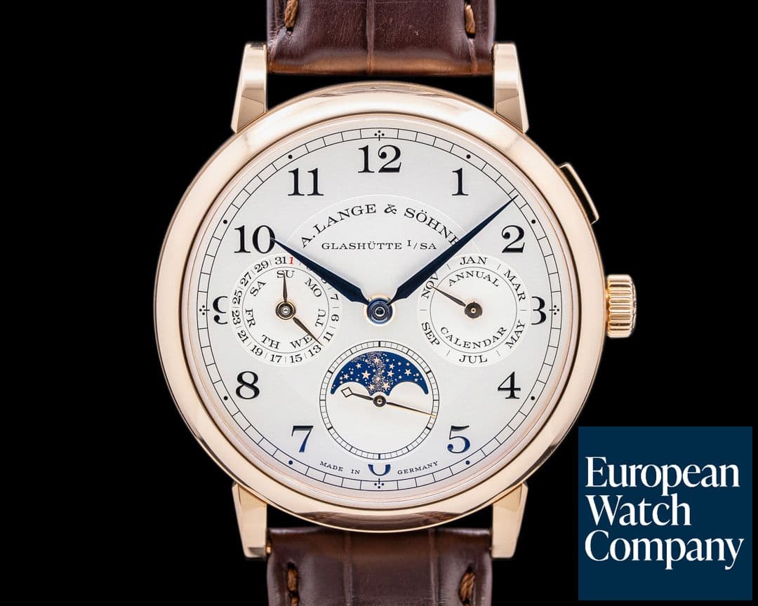 Image of A. Lange and Sohne 1815 238.032 Annual Calendar 18k Rose Gold UNWORN
