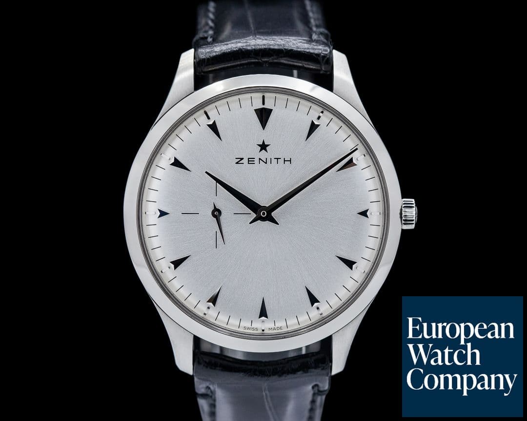 Image of Zenith Elite Ultra Thin Silver Dial SS / Strap
