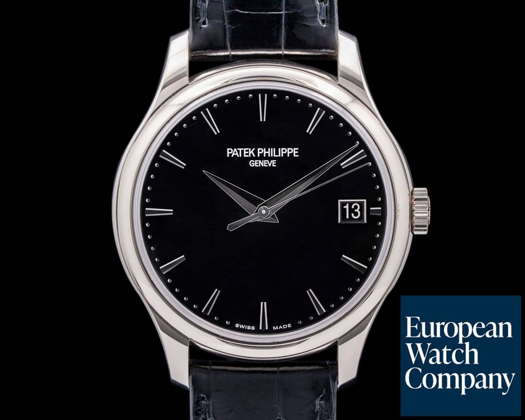 Image of Patek Philippe Calatrava 5227G Automatic 18K White Gold Black Dial 