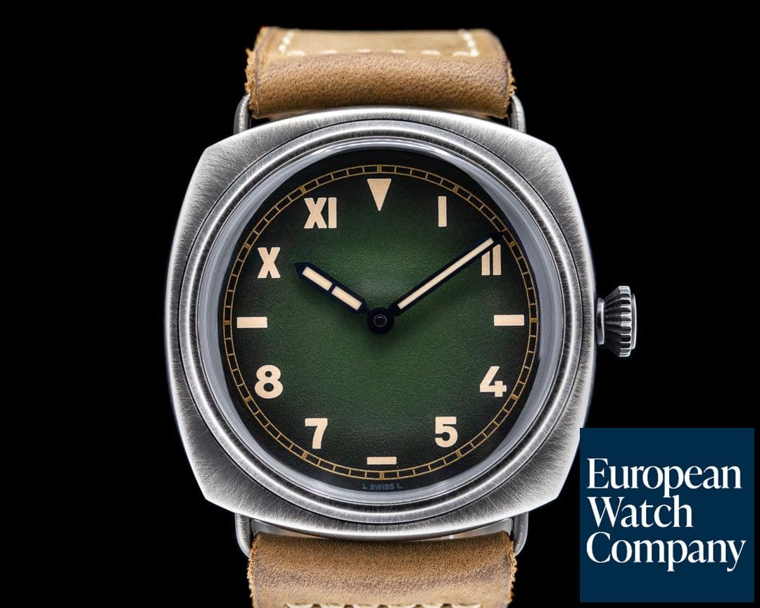 Image of Panerai Radiomir California Brunito 8 Days Green Dial Limited FULL SET 