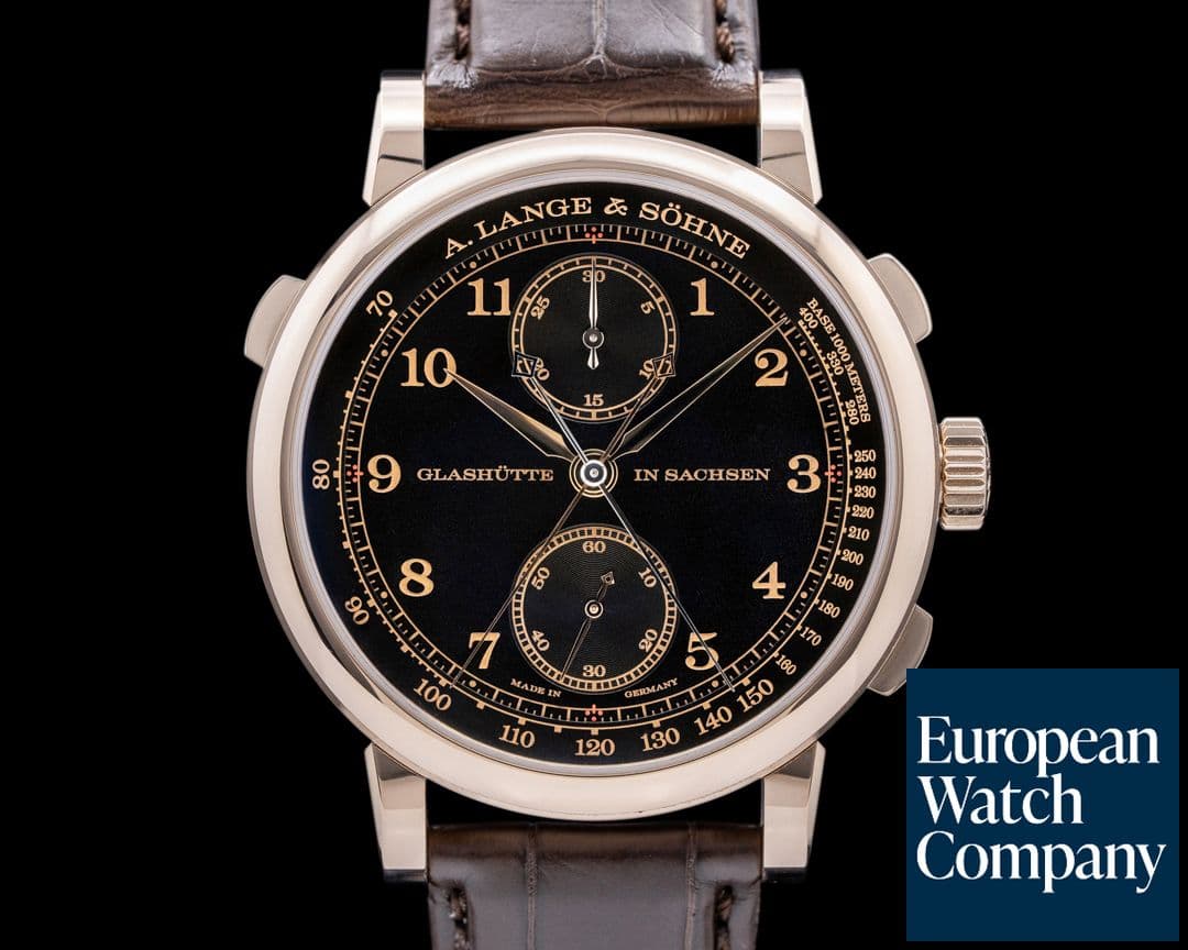 Image of A. Lange and Sohne 1815 Rattrapante Honeygold 425.050 Homage to F.A Lange LIMITED