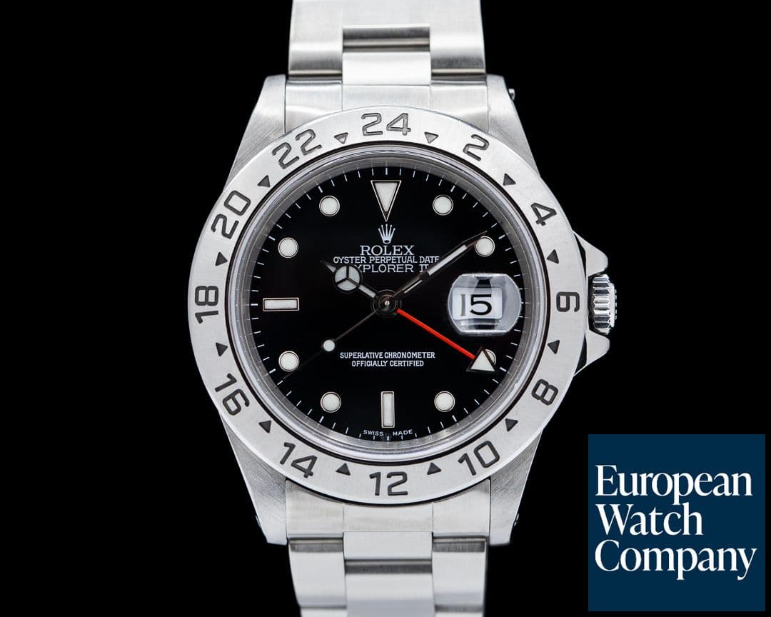 Image of Rolex Explorer II SS Black Dial