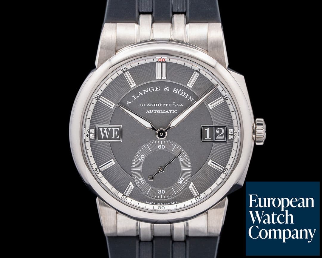 Image of A. Lange and Sohne Odysseus 363.068 18K White Gold Grey Dial / Rubber
