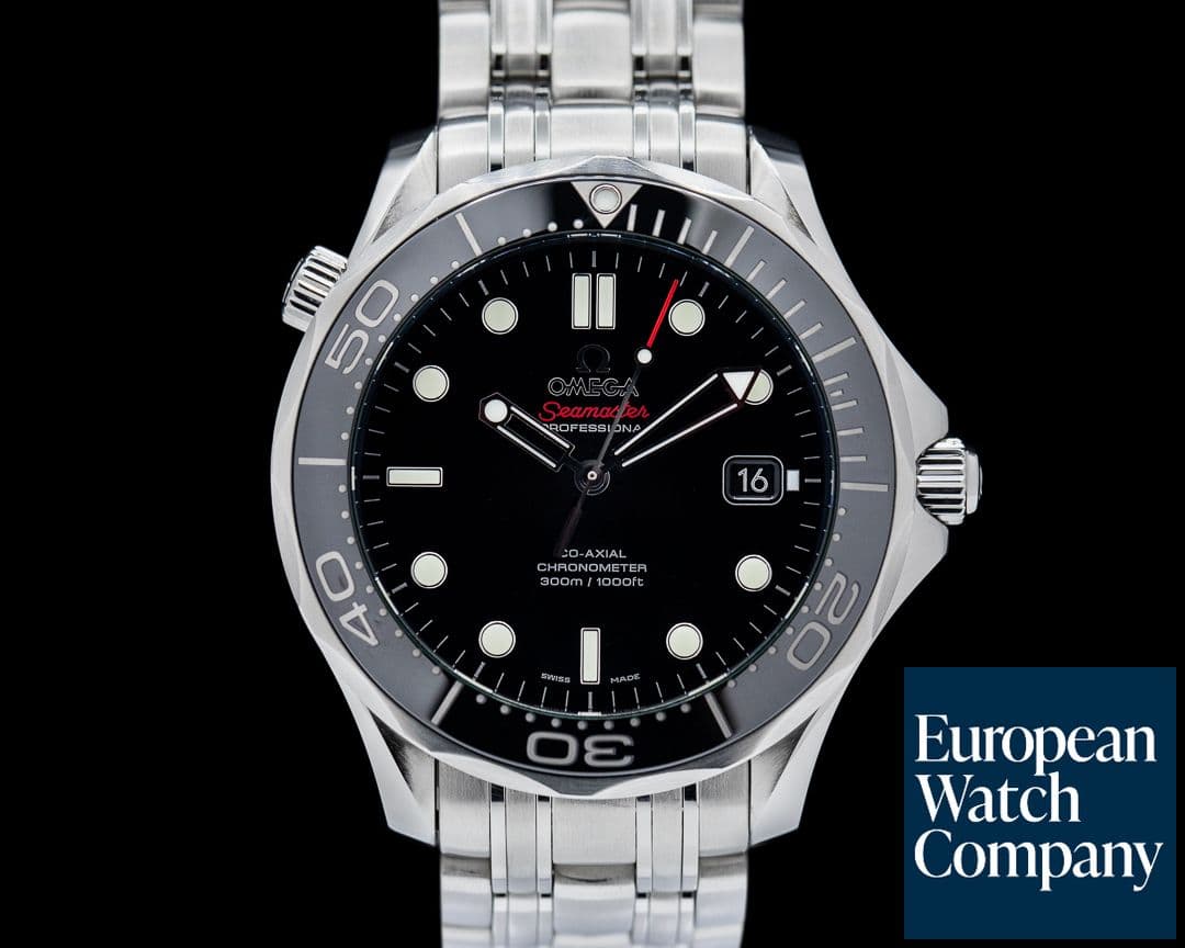 Image of Omega Seamaster Professional Black Dial Co-Axial SS / SS 