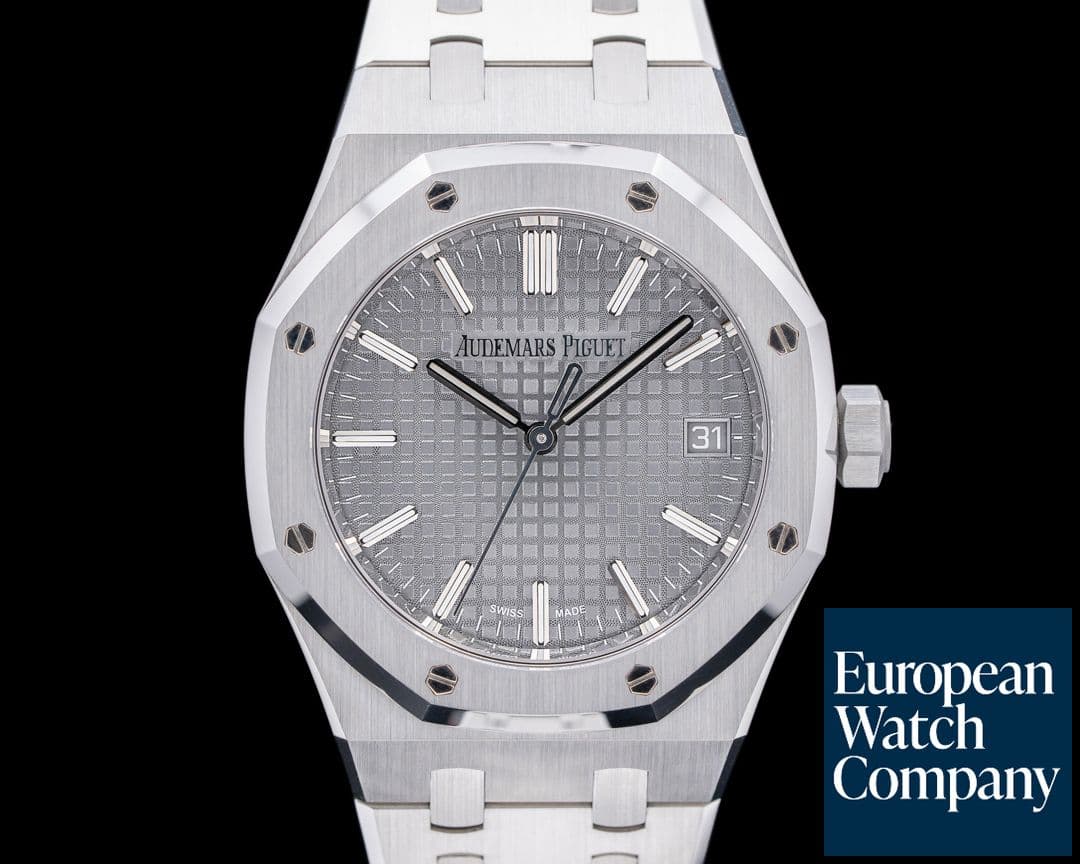Image of Audemars Piguet Royal Oak 15550ST 50th Anniversary 37mm Grey Dial SS 