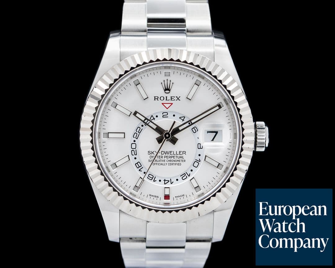 Image of Rolex Sky-Dweller 326934 Steel White Dial SS