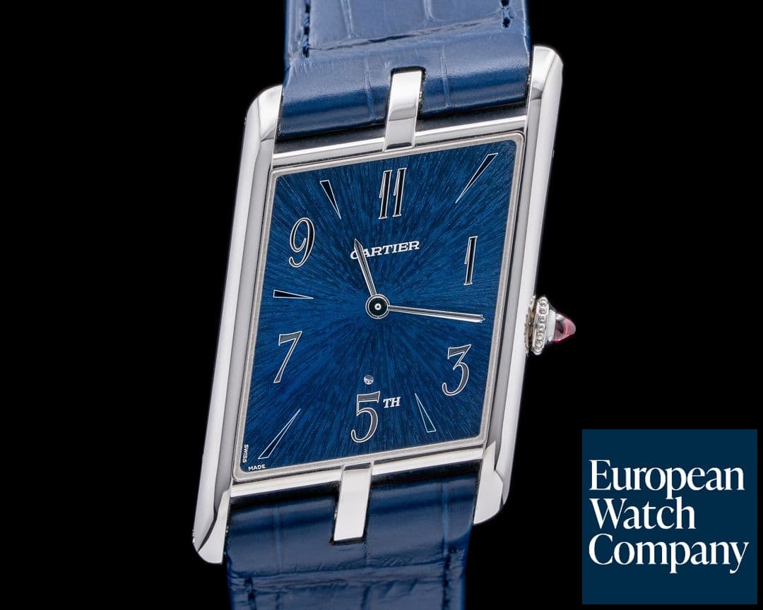 Image of Cartier Prive Collection Tank Asymetrique "New York 5th Ave" WGTA0120 LIMITED