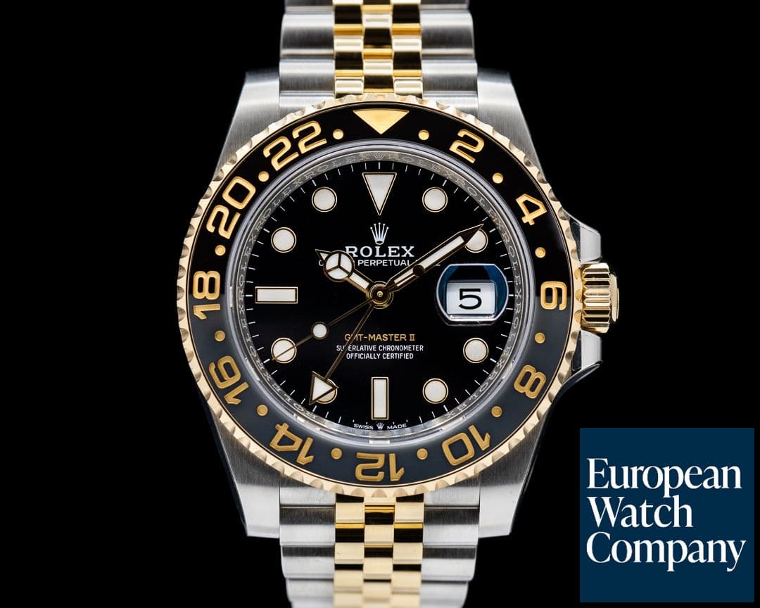 Image of Rolex GMT Master II Two Tone 18k / SS 2024 UNWORN STICKERED