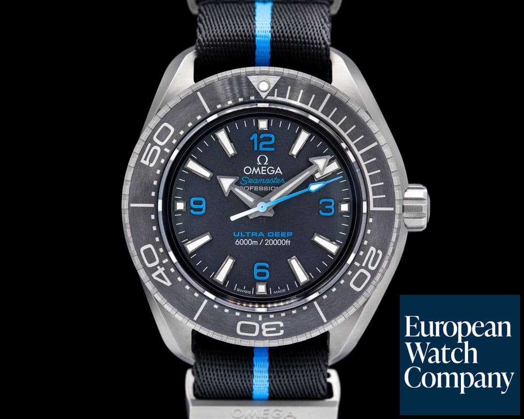 Image of Omega Seamaster Planet Ocean Ultra Deep 6000M Co-Axial Titanium