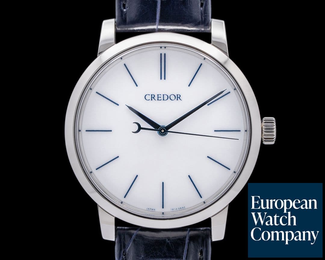 Image of Credor  Eichi II GBLT999 Platinum White Enamel Dial