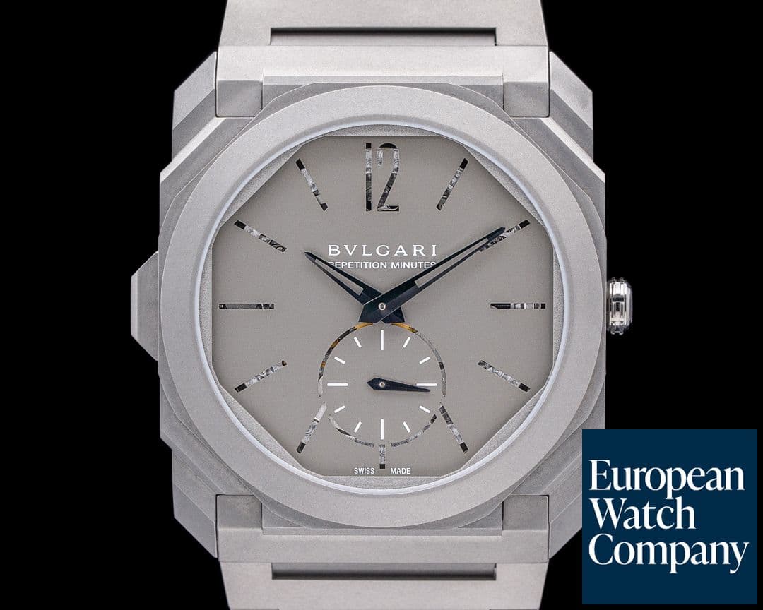 Image of Bulgari Octo Finissimo Grand Sonnerie Minute Repeater Limited to 50 Pieces