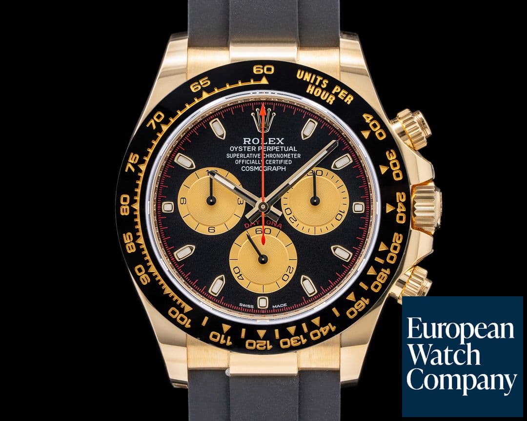 Image of Rolex Daytona 116518LN Black Dial "Paul Newman" 18K Yellow Gold 