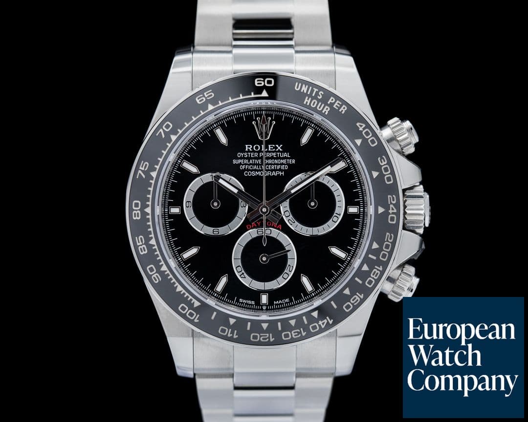 Image of Rolex Daytona 126500 Ceramic Bezel SS / Black Dial UNWORN 2024