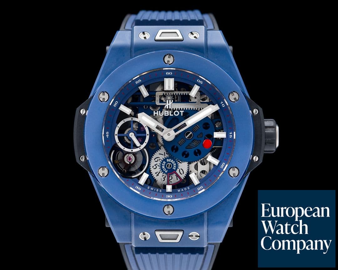 Image of Hublot Big Bang MECA 10 Ceramic Blue