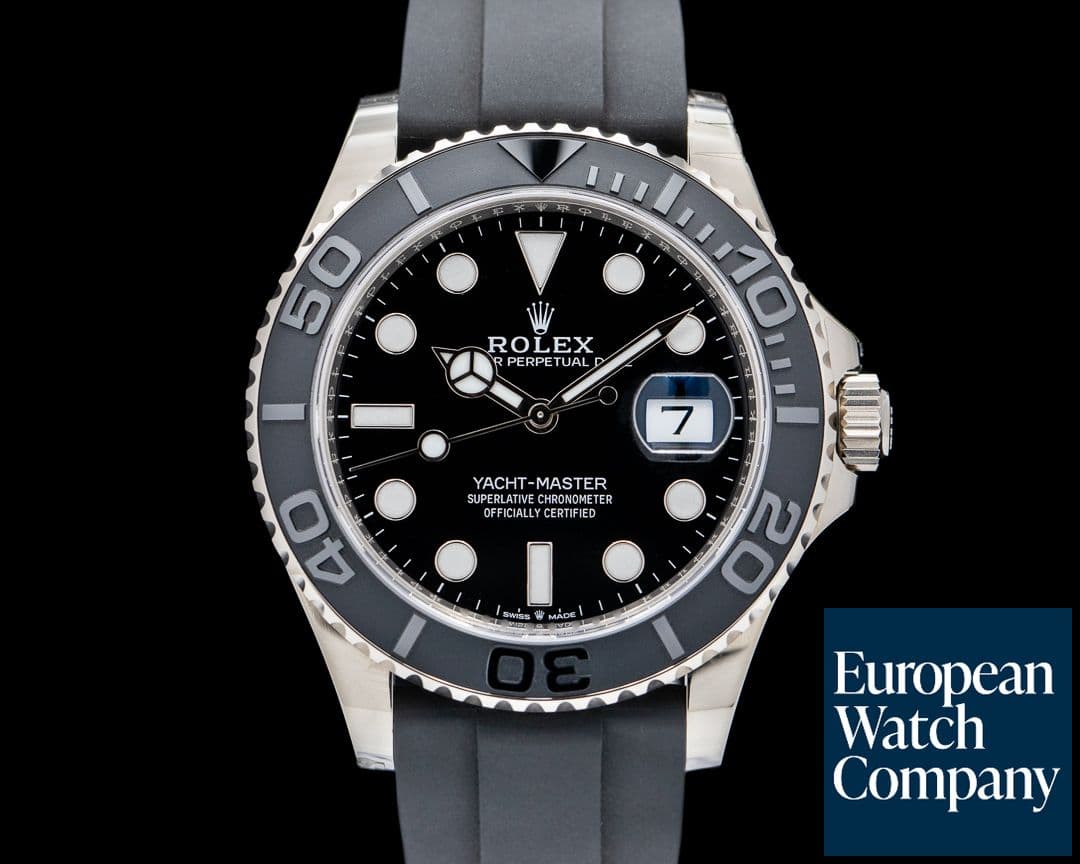 Image of Rolex Yacht Master 226659 18K White Gold / Rubber 42MM