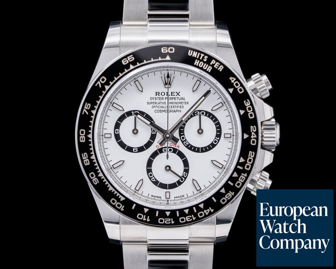 Image of Rolex Daytona 126500LN SS White Panda Dial NEW MODEL 2024