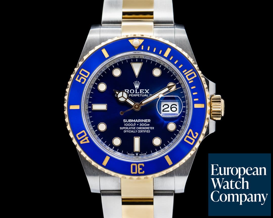 Image of Rolex Submariner 41MM 126613LB Ceramic Blue Dial 18K / SS