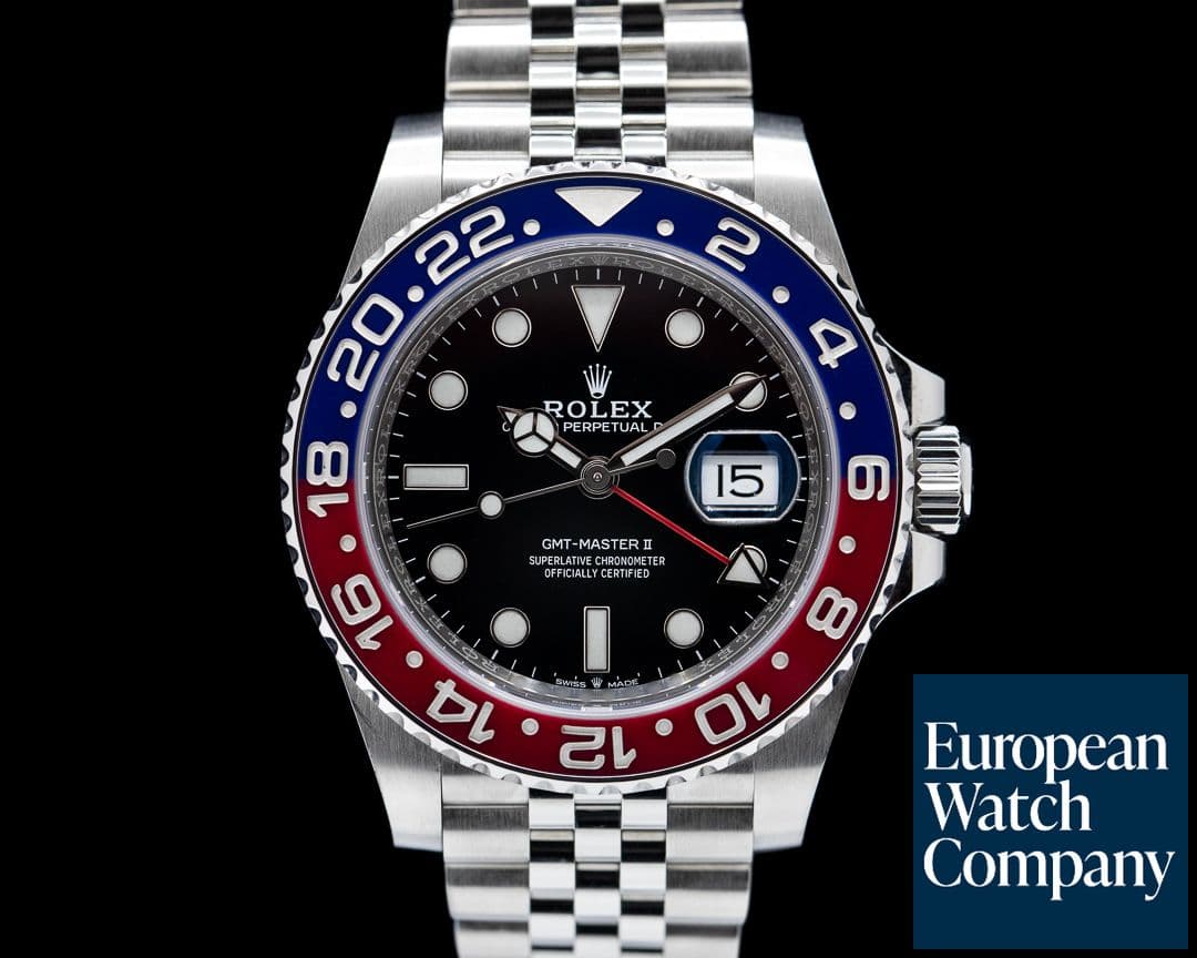 Image of Rolex GMT Master II Ceramic 126710 "Pepsi" SS