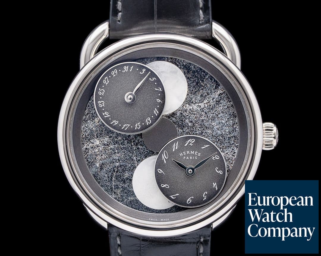 Image of hermes Arceau L'heure de la Lune 18k WG
