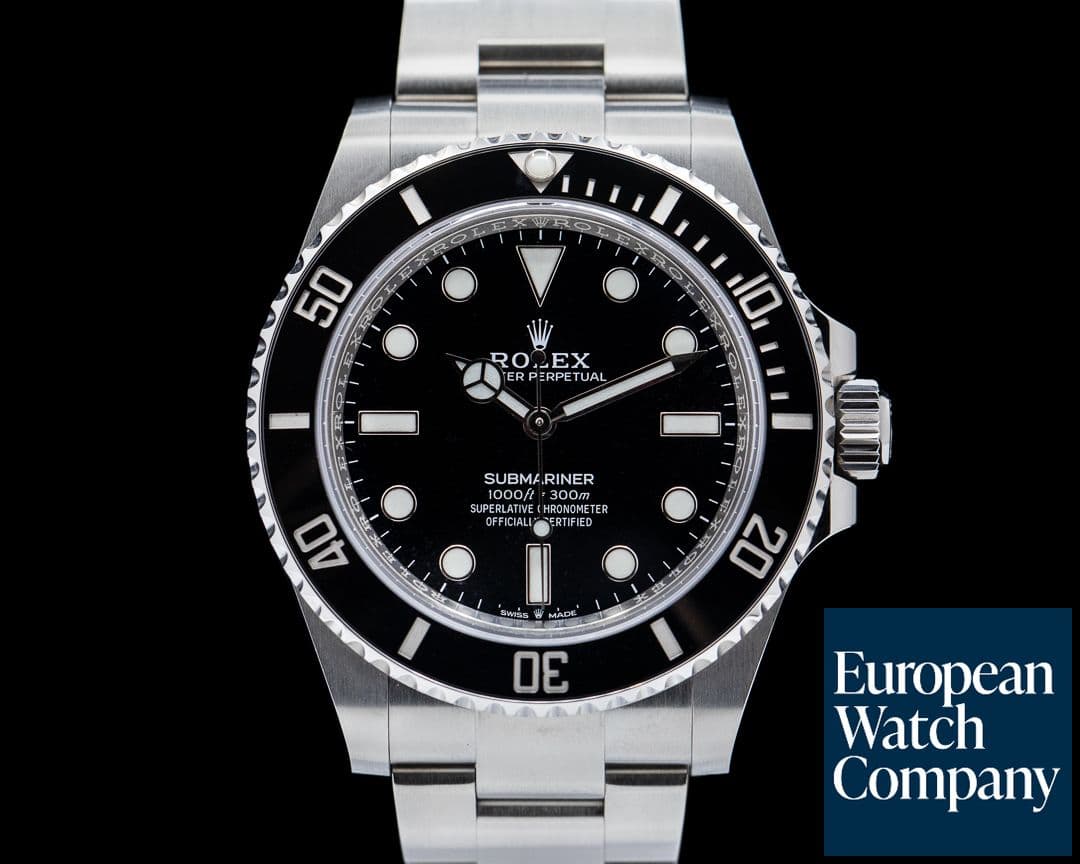 Image of Rolex Submariner 124060 No Date Ceramic Bezel 41MM