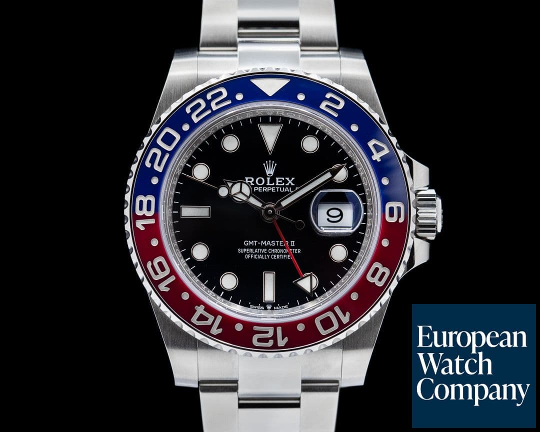 Image of Rolex GMT Master II Ceramic 126710BLRO Pepsi SS / Oyster