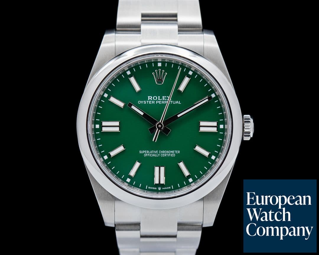 Image of Rolex Oyster Perpetual 124300 41mm SS / Green Dial