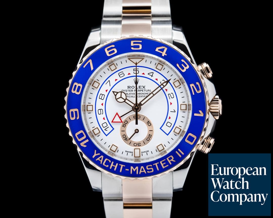Image of Rolex Yacht Master II SS / 18K Rose Gold 
