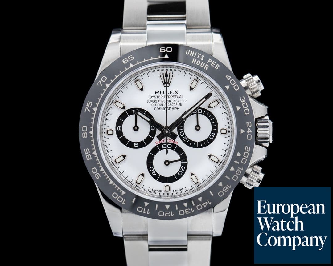 Image of Rolex Daytona 116500LN Ceramic Bezel SS / White Dial 