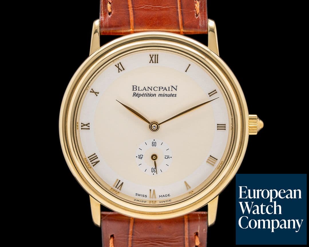 Image of Blancpain Repetition Minutes Yellow Gold 34MM