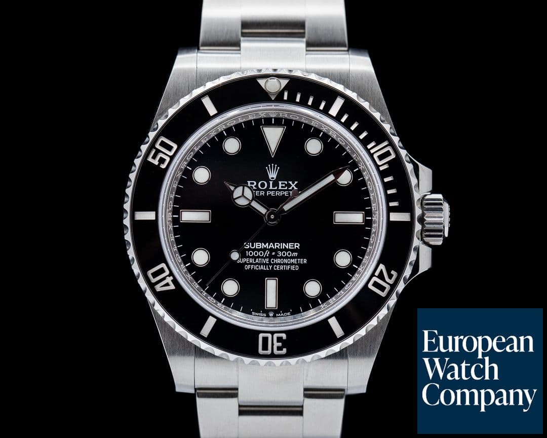 Image of Rolex Submariner 124060 No Date Ceramic Bezel 41MM