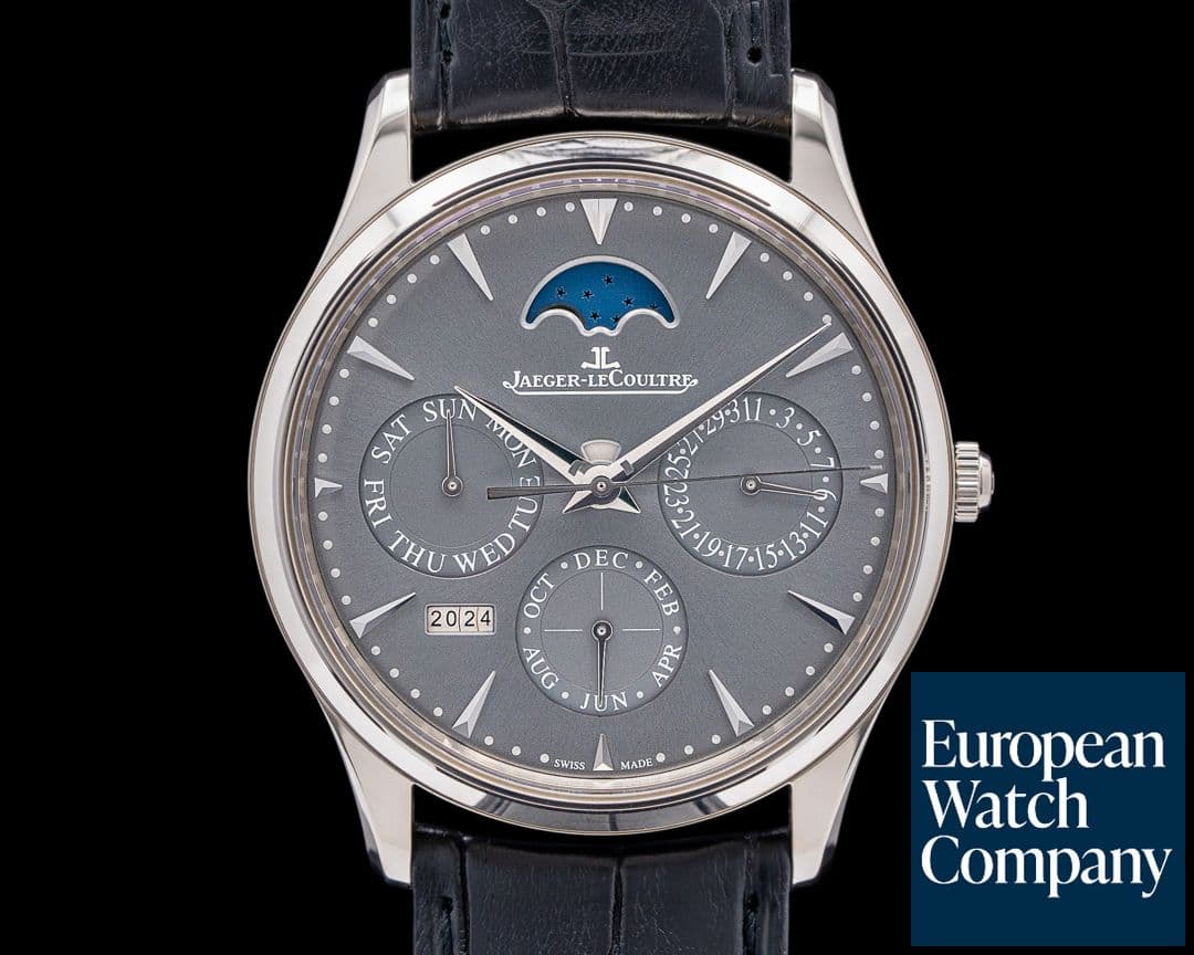 Image of Jaeger LeCoultre Master Ultra Thin Perpetual Calendar 18k White Gold BOUTIQUE EXCLUSIVE