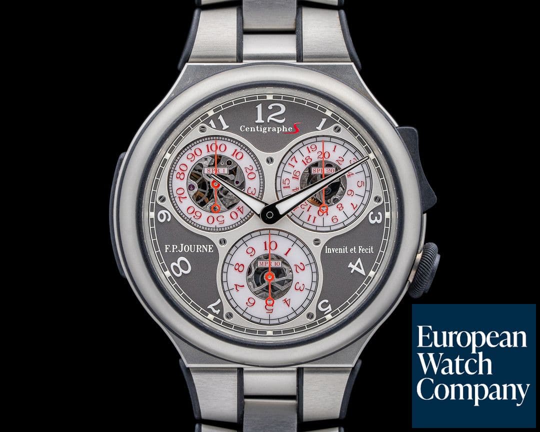 Image of F. P. Journe Centigraphe Sport CTS Aluminum / Bracelet