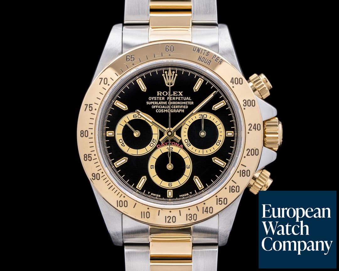 Image of Rolex Zenith Daytona SS / 18k YG FULL SET
