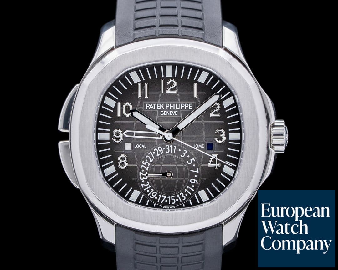 Image of Patek Philippe Aquanaut 5164A Travel Time SS / Rubber