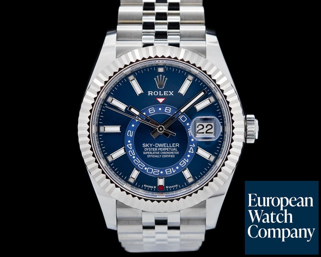 Image of Rolex Sky Dweller 336934 Steel Blue Dial 2024 NEW MODEL