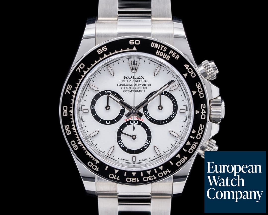 Image of Rolex Daytona 126500LN SS White Panda Dial NEW MODEL 2024