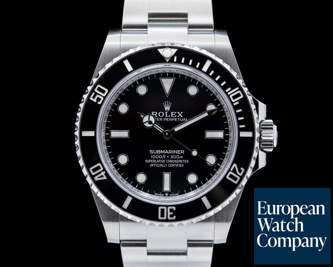 Image of Rolex Submariner 124060 No Date Ceramic Bezel 41MM