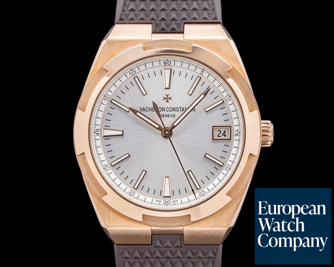 Image of Vacheron Constantin Overseas 4500v Automatic 41mm Silver Dial Rose Gold 