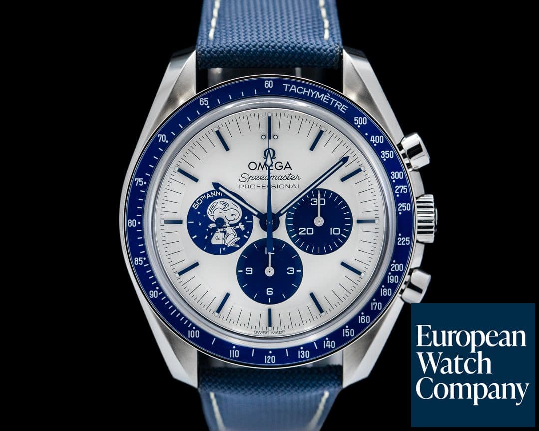 Image of Omega Speedmaster Silver Snoopy Award 50th Anniversary