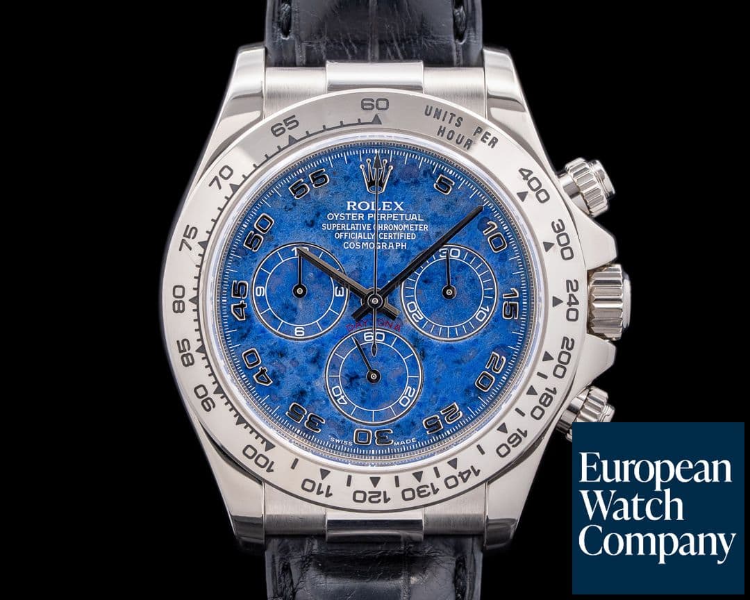 Image of Rolex Daytona 116519 18K WG Sodalite Dial 
