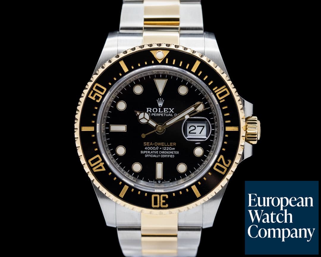 Image of Rolex Sea Dweller 126603 "Two-Tone" SS / 18k Yellow Gold